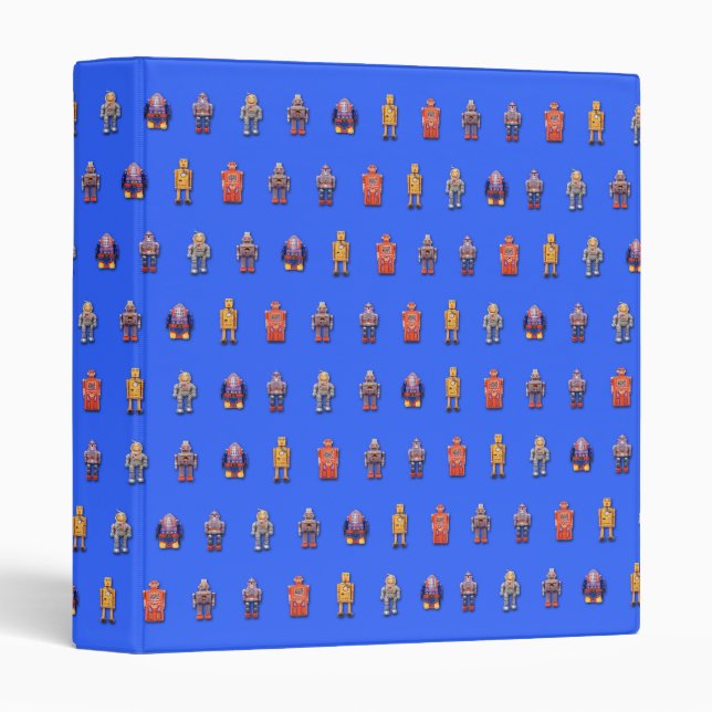 Toy Robots 1" Binder (Front/Spine)