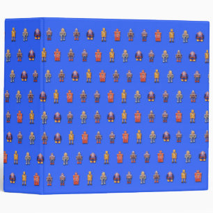 Toy Robots 2" Binder