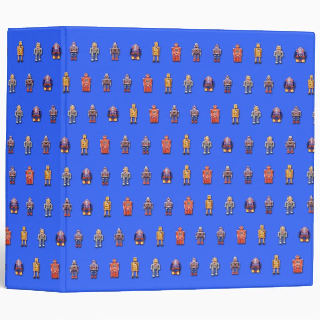 Toy Robots 2" Binder (Front/Spine)