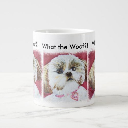 TOY SHIH TZU MIX GIANT COFFEE MUG