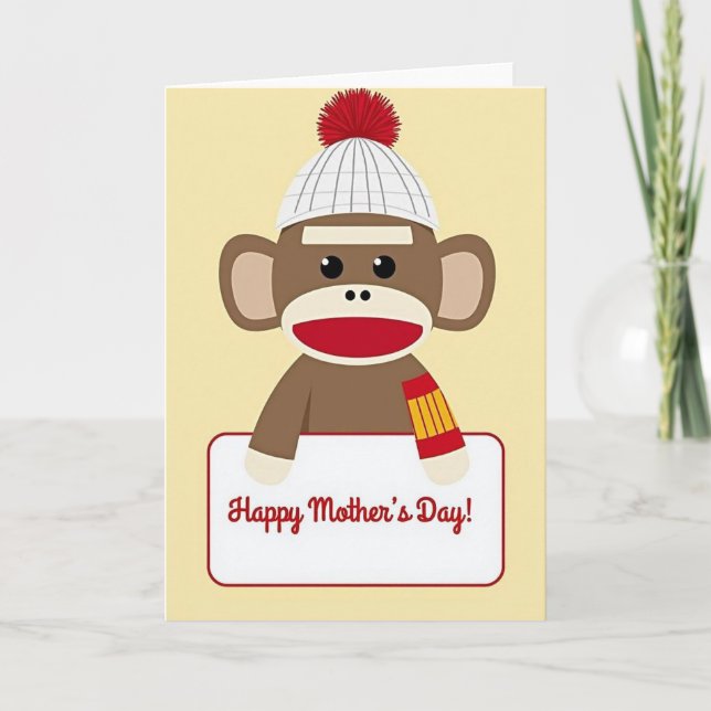Toy Simian Mothers Day Card (Front)