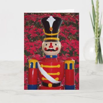 Toy Soldier Christmas Holiday Card by erinphotodesign at Zazzle