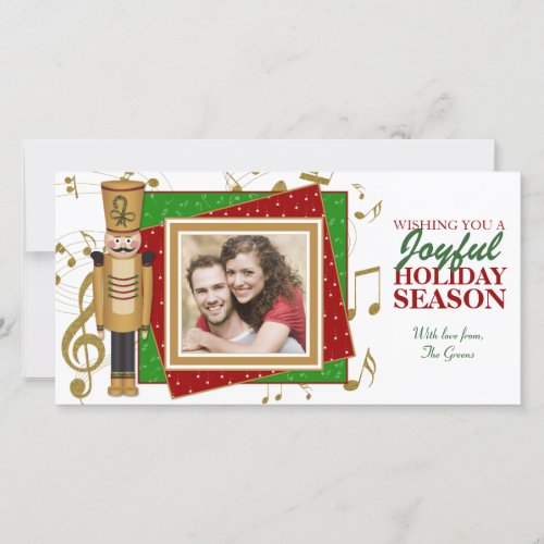 Toy Soldier Christmas Photo Template Cards