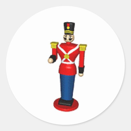 Toy Soldier Classic Round Sticker