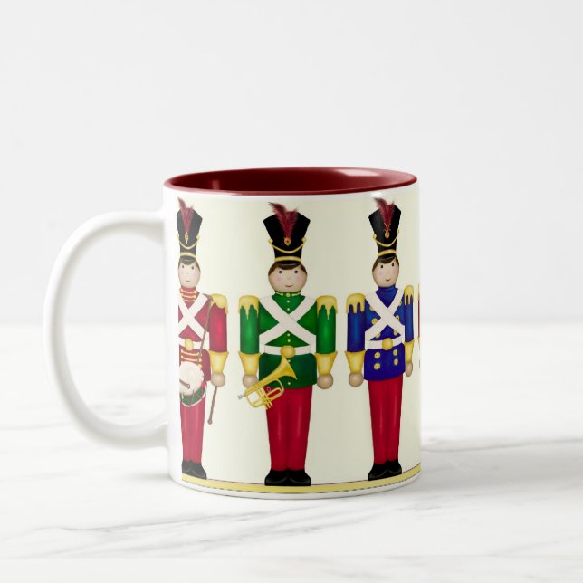 Toy Soldiers Christmas Mug (Left)