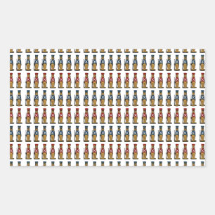 Toy Soldiers On Parade Rectangular Sticker