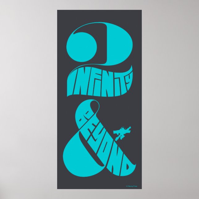 Toy Story | 2 Infinity & Beyond Logo Poster (Front)