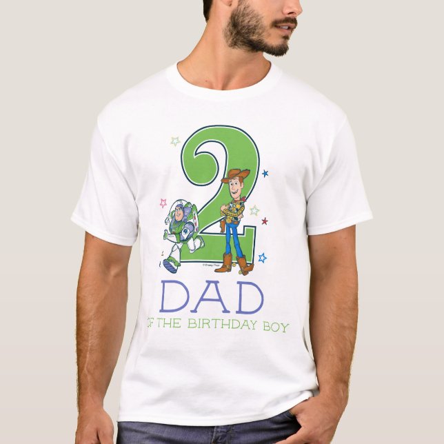 Toy Story 2nd Birthday Dad T-Shirt (Front)