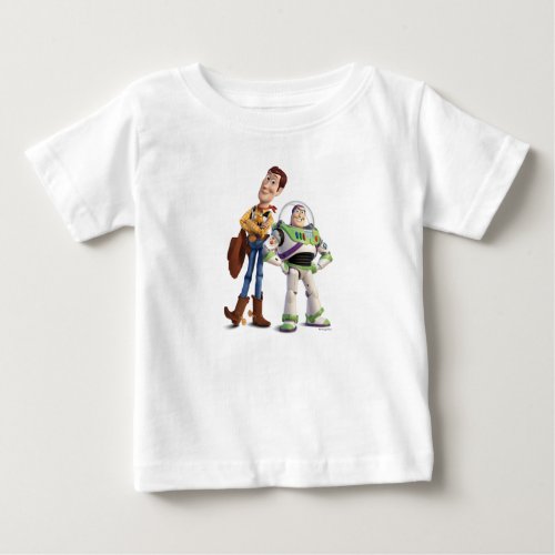 Toy Story 3 _ Buzz  Woody Baby T_Shirt