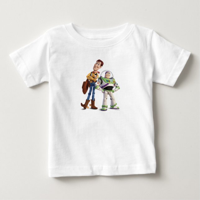 Toy Story 3 - Buzz & Woody Baby T-Shirt (Front)