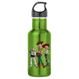 Toy Story 3 - Buzz Woody Jesse 2 Stainless Steel Water Bottle