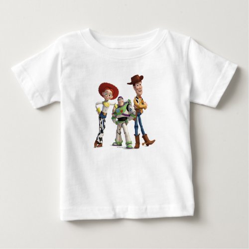 Toy Story 3 _ Buzz Woody Jesse Baby T_Shirt