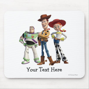 Toy Story 3 - Buzz Woody Jessie 2 Mouse Pad