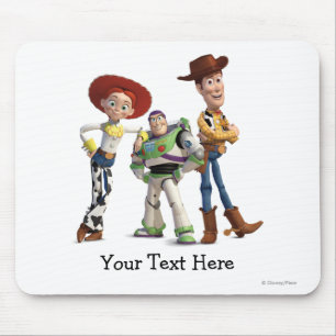Toy Story 3 - Buzz Woody Jessie Mouse Pad