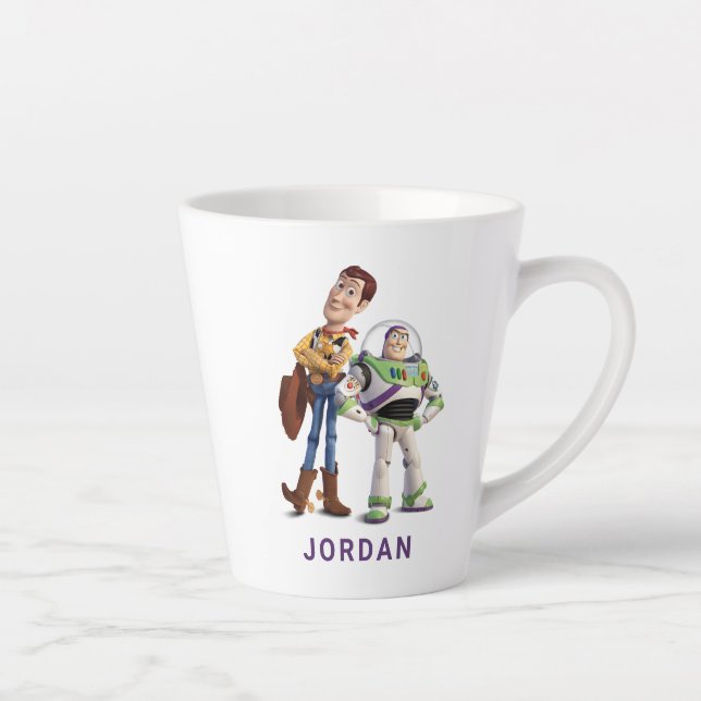 Toy Story 3 - Buzz & Woody Latte Mug (Right)
