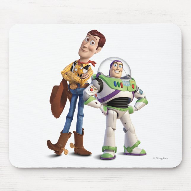 Toy Story 3 - Buzz & Woody Mouse Pad (Front)