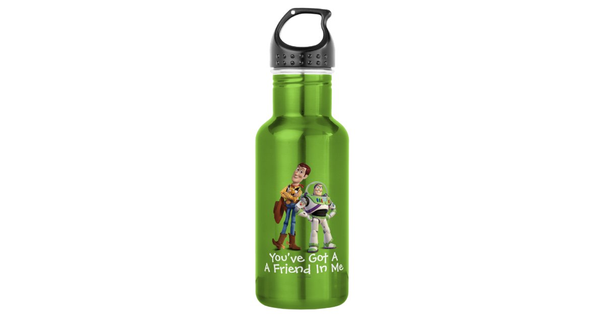 Toy Story Pizza Planet 24 oz Single Wall Plastic Water Bottle