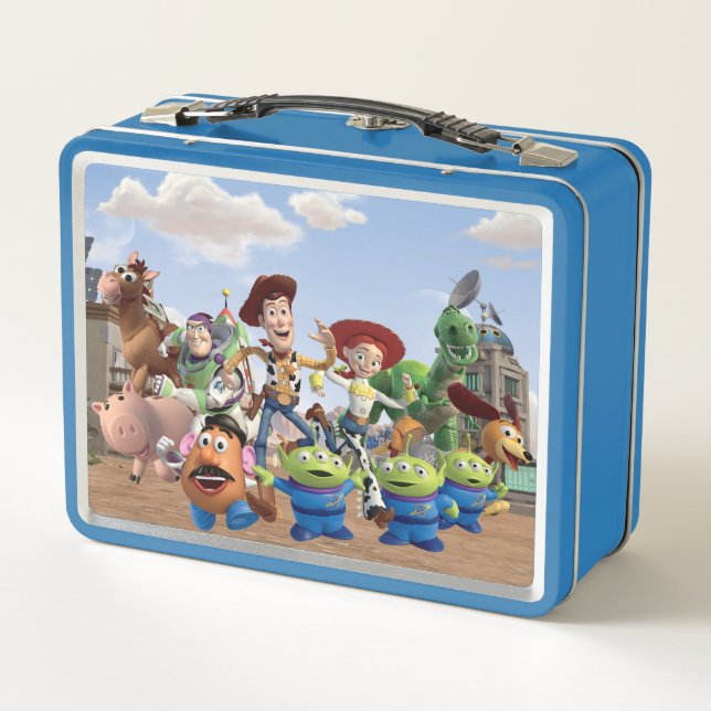 Toy Story 3 Squad Metal Lunch Box (Back)