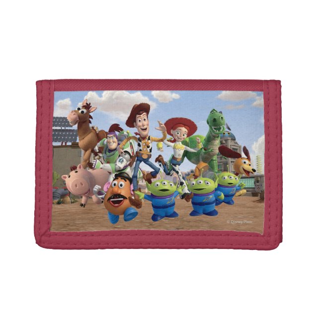 Toy Story 3 Squad Tri-fold Wallet (Front)