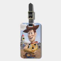 Toy story luggage tag top