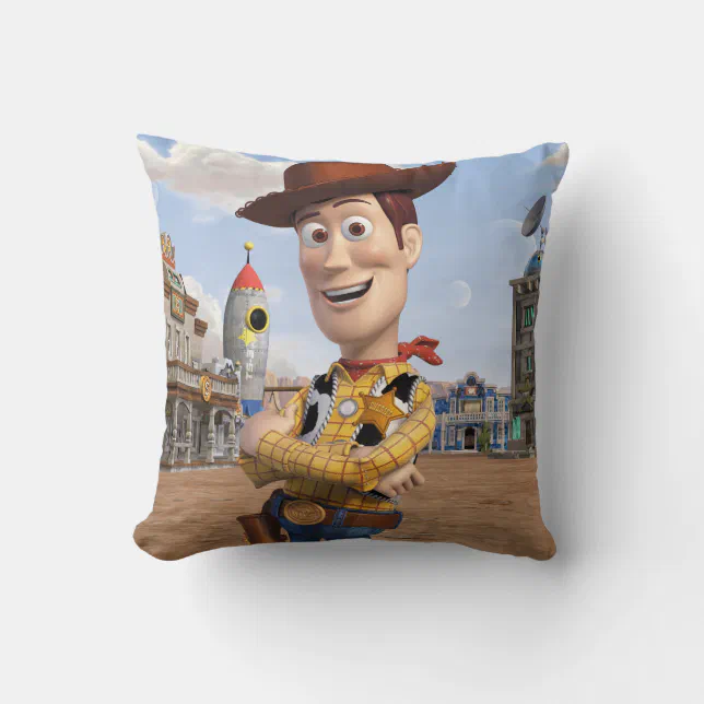 Toy Story 3 Woody 3 Throw Pillow Zazzle