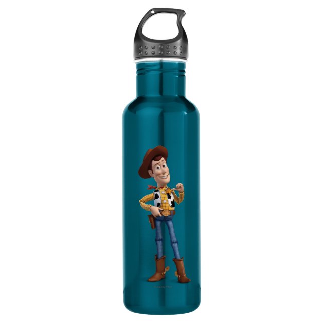 Toy Story 3 - Woody 4 Stainless Steel Water Bottle (Front)