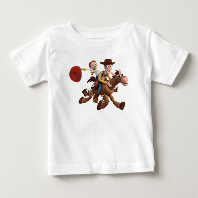 Toy Story 3 - Woody Jessie Baby T-Shirt (Front)