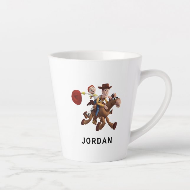 Toy Story 3 - Woody Jessie Latte Mug (Right)