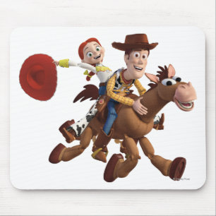 Toy Story 3 - Woody Jessie Mouse Pad