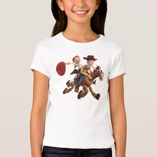 Toy Story 3 - Woody Jessie T-Shirt | Zazzle