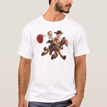 Toy Story 3 - Woody Jessie T-shirt by ToyStory at Zazzle