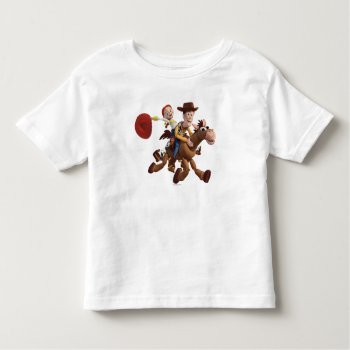 Toy Story 3 - Woody Jessie Toddler T-shirt by ToyStory at Zazzle
