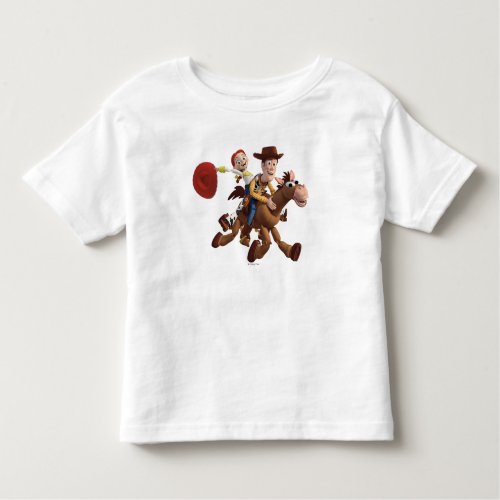 Toy Story 3 _ Woody Jessie Toddler T_shirt