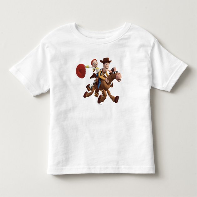 Toy Story 3 - Woody Jessie Toddler T-shirt | Zazzle