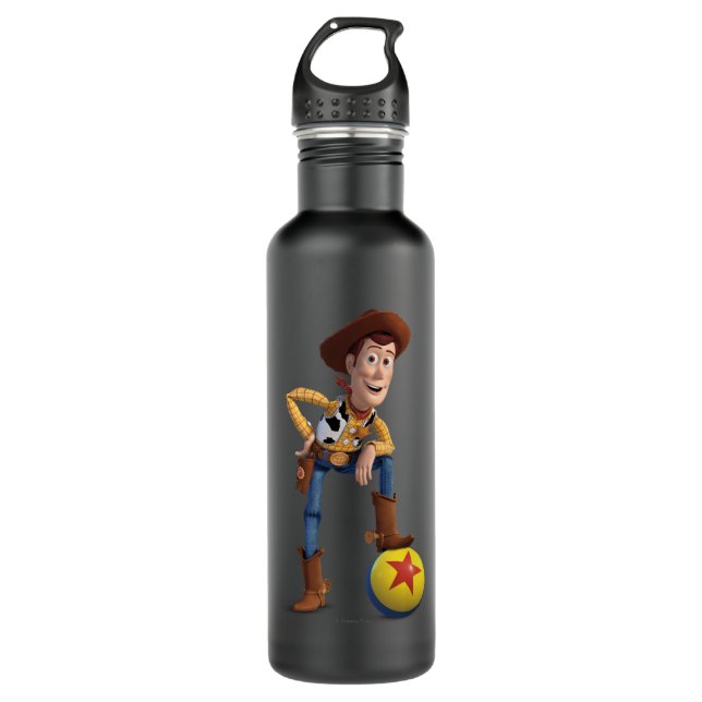 Toy Story 3 - Woody Stainless Steel Water Bottle (Front)