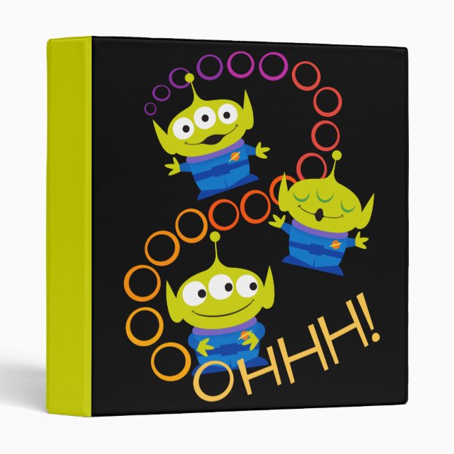 Toy Story 4 | Aliens "Ooooh" 3 Ring Binder (Front/Spine)