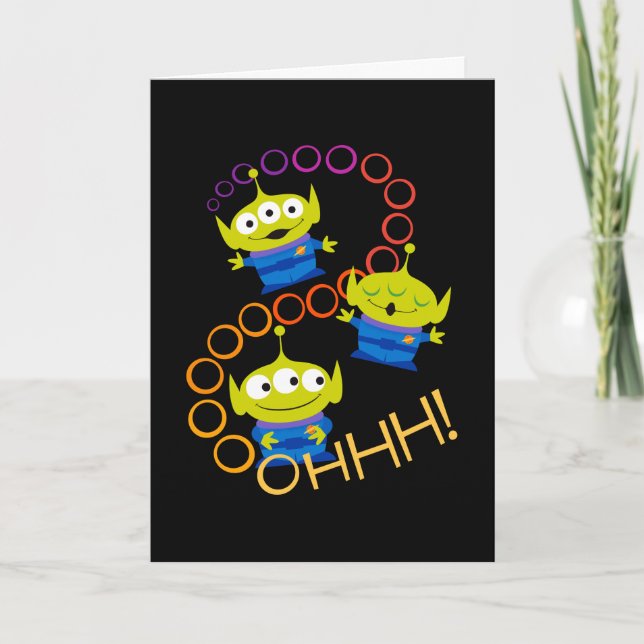 Toy Story 4 | Aliens "Ooooh" Card (Front)