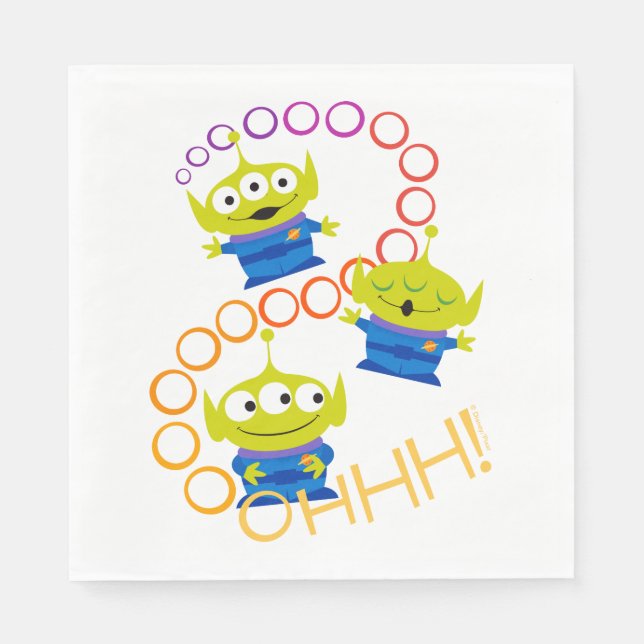 Toy Story 4 | Aliens "Ooooh" Napkins (Front)