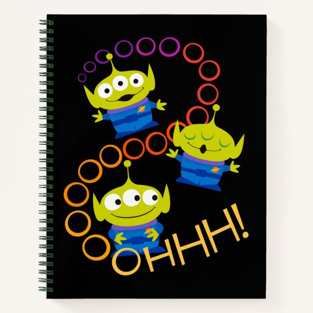 Toy Story 4 | Aliens "Ooooh" Notebook (Front)
