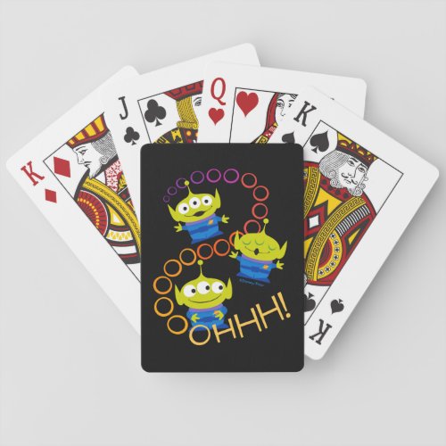 Toy Story 4  Aliens Ooooh Playing Cards