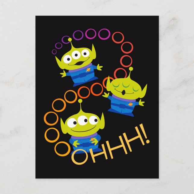 Toy Story 4 | Aliens "Ooooh" Postcard (Front)