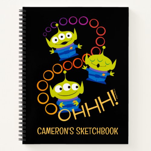 Toy Story 4  Aliens Ooooh Sketch Notebook