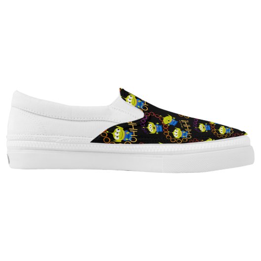 Toy Story 4 | Aliens "Ooooh" Slip-On Sneakers (Left Shoe Inside)
