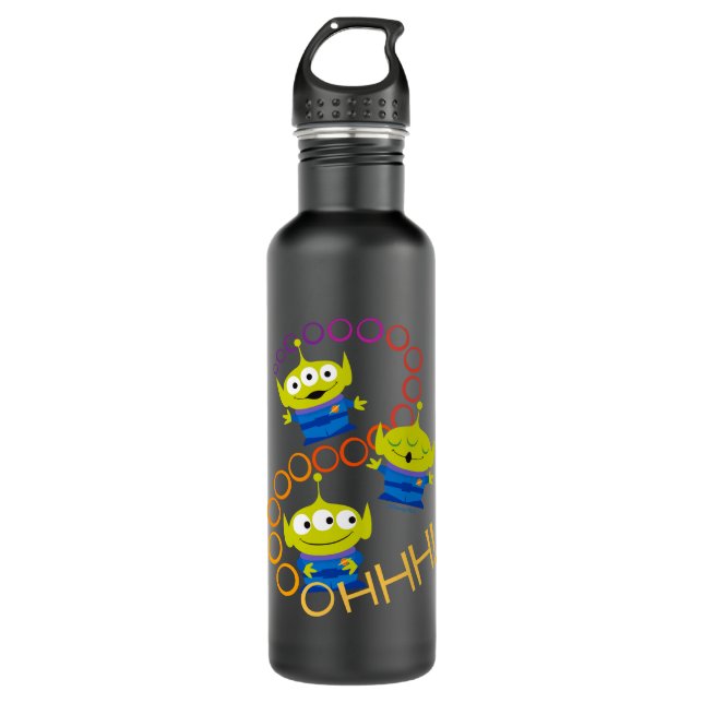 Toy Story 4 | Aliens "Ooooh" Stainless Steel Water Bottle (Front)