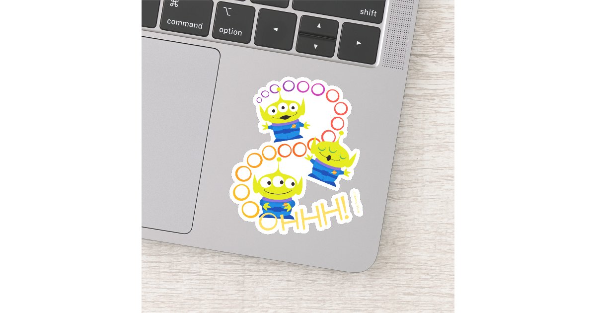 Toy Story 4 Aliens Ooooh Sticker Zazzle Com