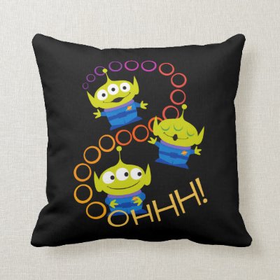 Toy Story 4 | Aliens &quot;Ooooh&quot; Throw Pillow