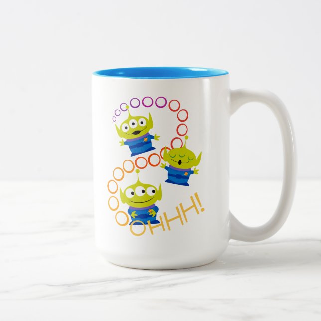 Toy Story 4 | Aliens "Ooooh" Two-Tone Coffee Mug (Right)
