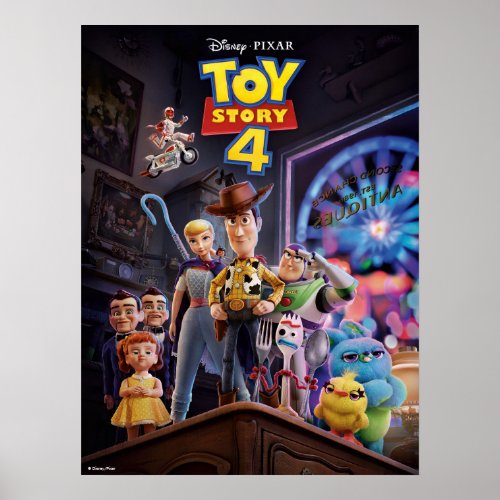 Toy Story 4  Antiques Shop Theatrical Poster