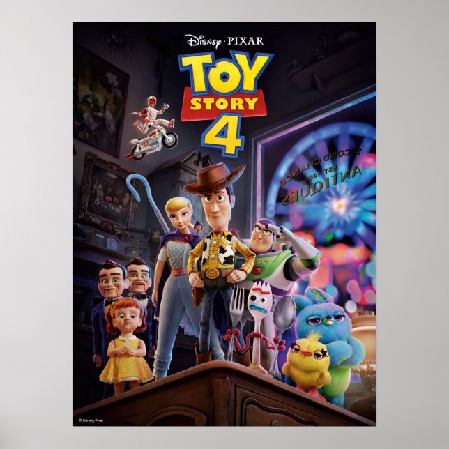 Toy Story 4 | Antiques Shop Theatrical Poster (Front)