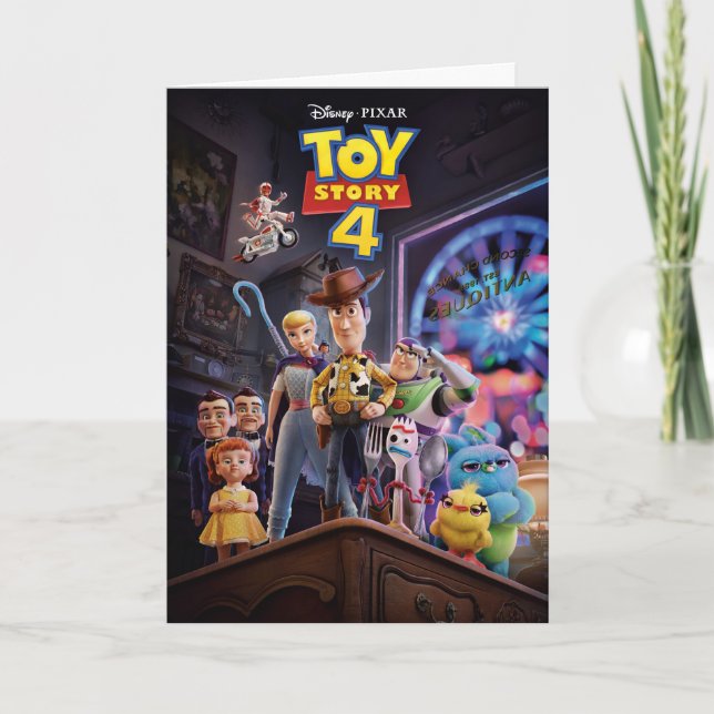 Toy Story 4 | Antiques Shop Theatrical Poster Card (Front)